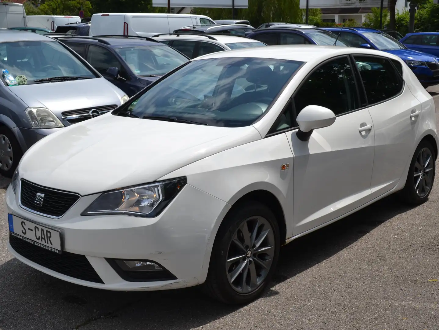 SEAT Ibiza Stylance / Style Euro 5 Klima Navi Weiß - 1