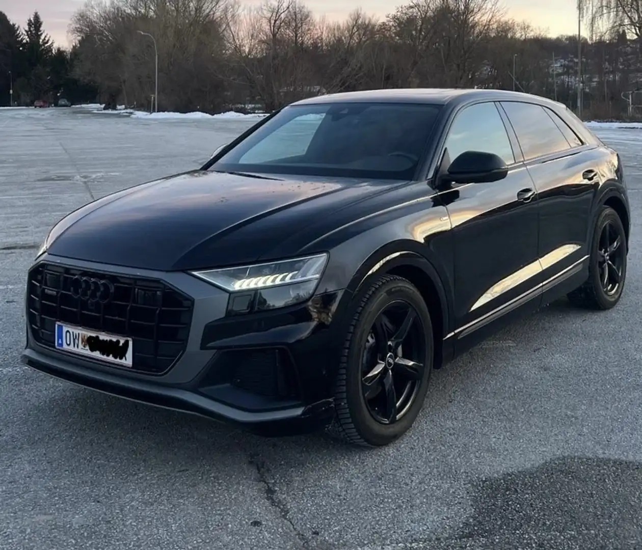 Audi Q8 50 MHEV TDI quattro Tiptronic Vollaustattung Schwarz - 1