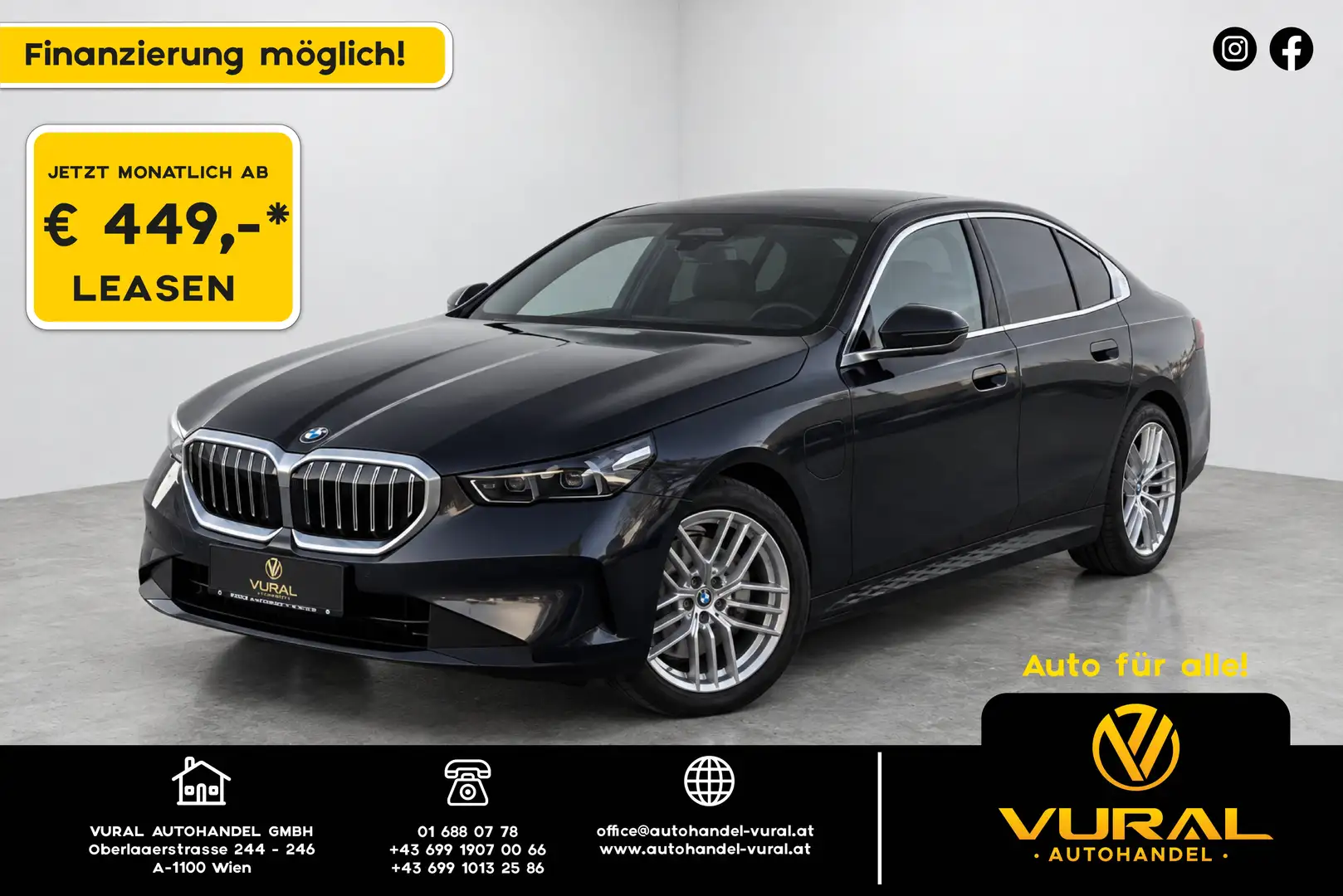 BMW 530 530e xDrive | Driving Assistant Professional | Innovations-Paket | Leaser | Grau - 1