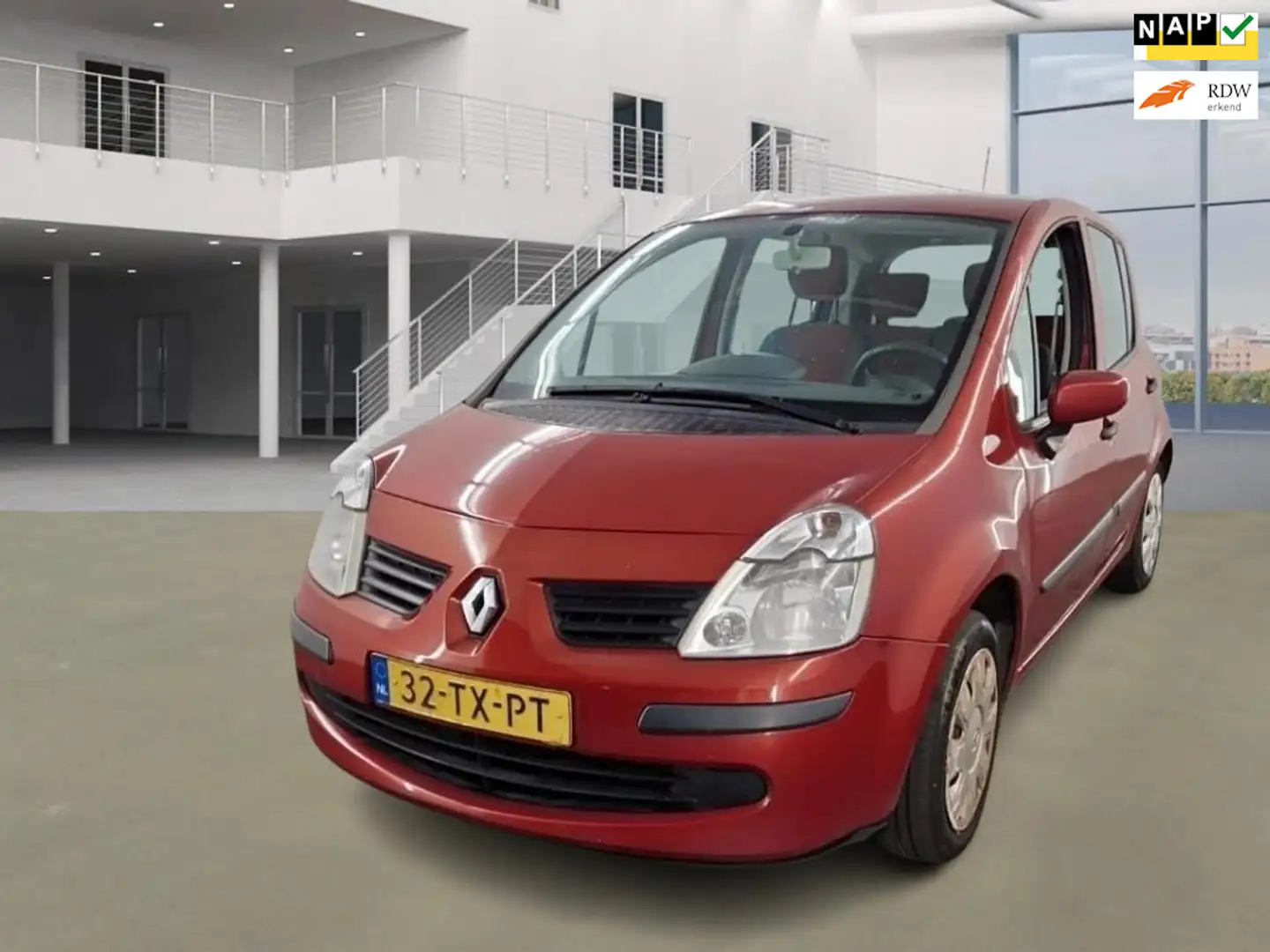 Renault Modus 1.2-16V Air Rood - 1