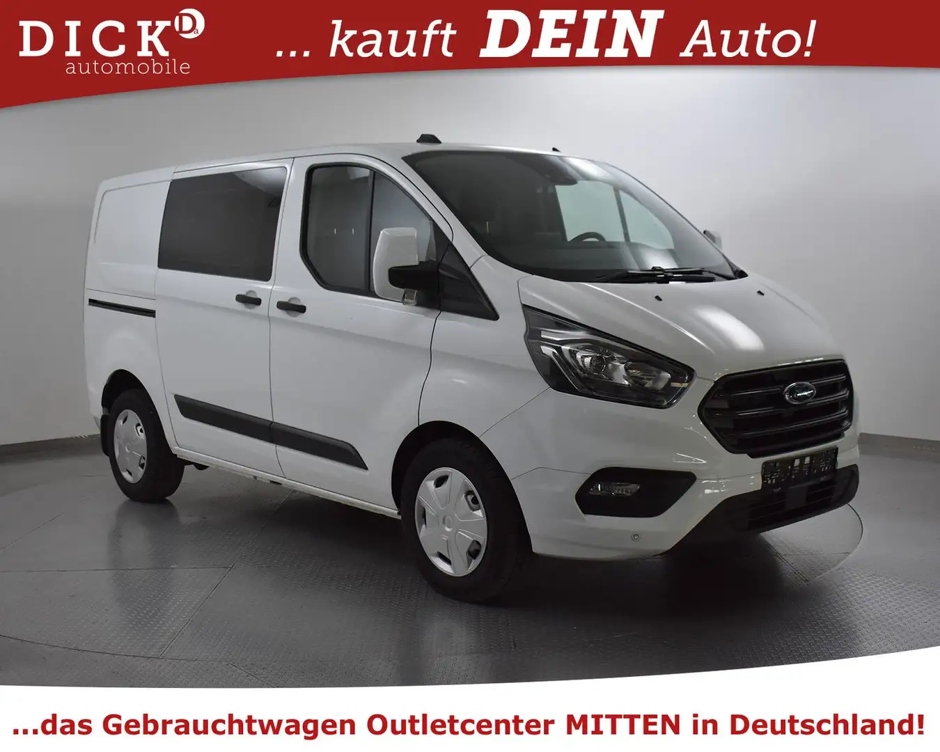 Ford Transit Custom Transit Cust 2.0d Aut. 340 NAV+KAM+STDHZ+SHZ+TEM Белый - 1