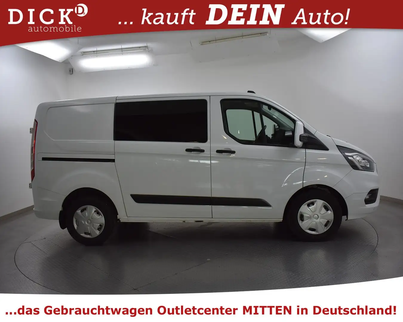 Ford Transit Custom Transit Cust 2.0d Aut. 340 NAV+KAM+STDHZ+SHZ+TEM Белый - 2