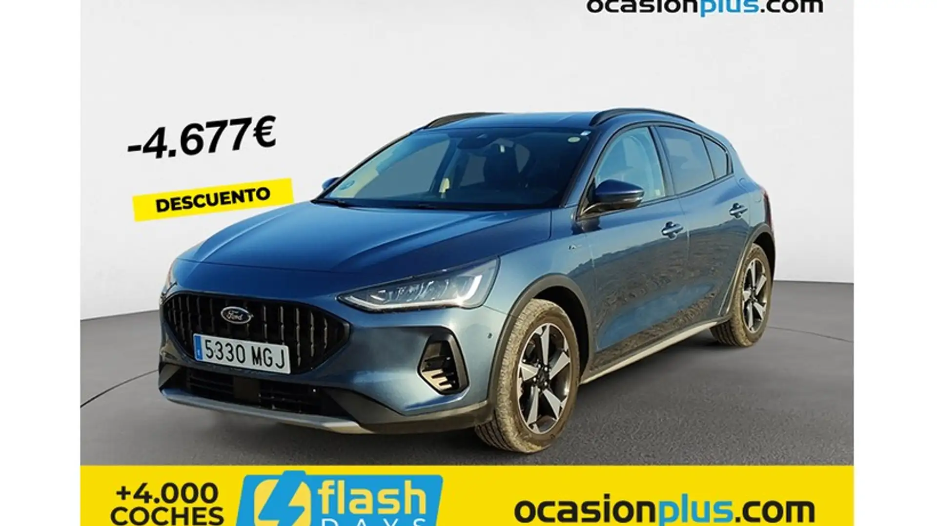 Ford Focus 1.0 Ecoboost MHEV Active 155 Azul - 1