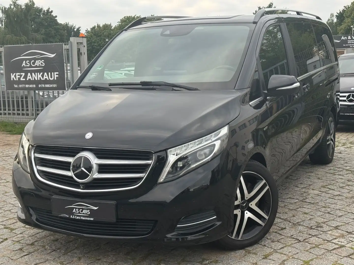Mercedes-Benz V 250 250d EDITION 1*Dist*360°*Standhzg*Burm*Sitzklim Black - 1