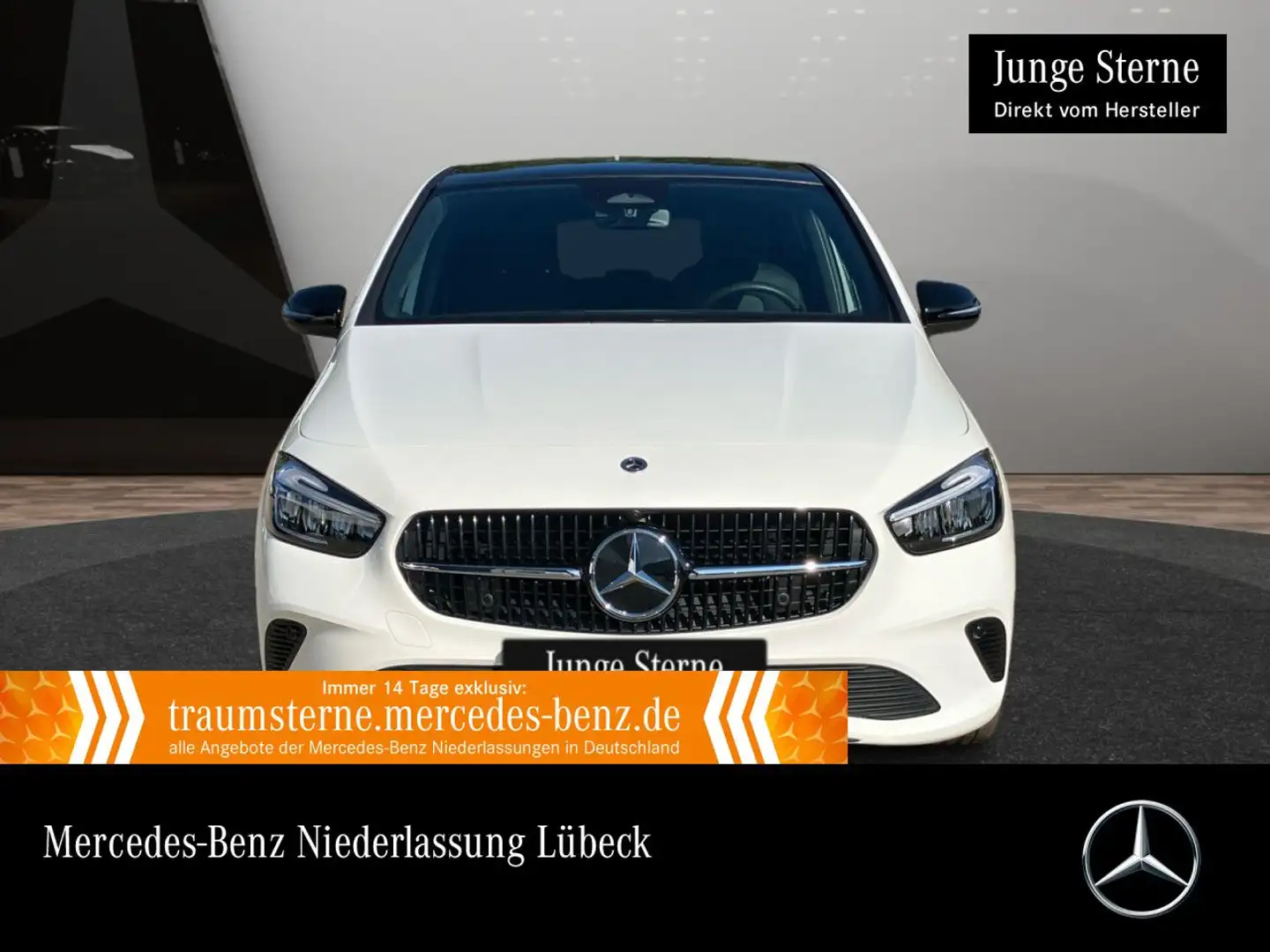 Mercedes-Benz B 200 PROGRESSIVE+NIGHT+PANO+AHK+LED+STHZG+KAMERA Weiß - 1