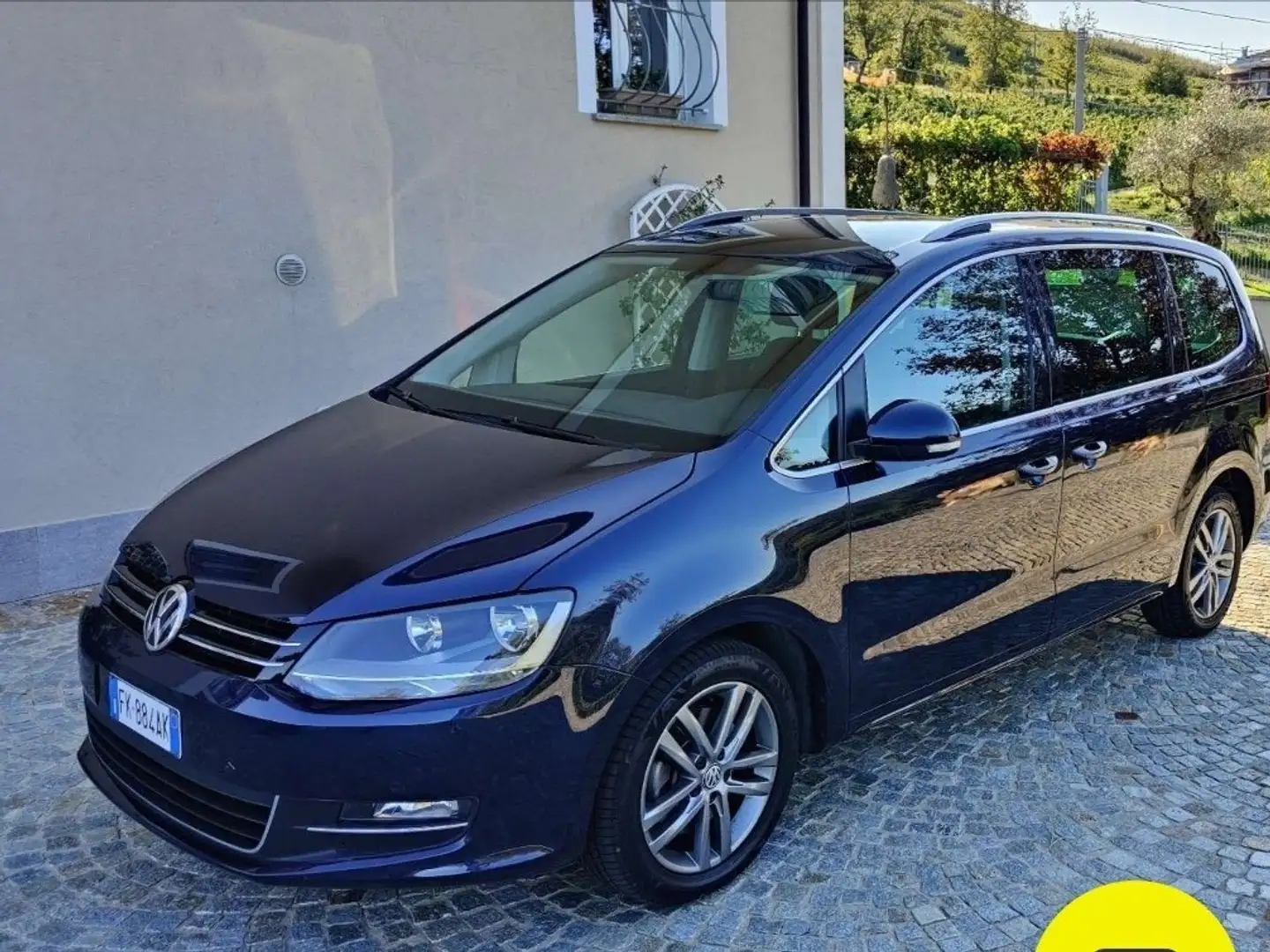 Volkswagen Sharan 2.0 tdi Executive 4motion 184cv dsg Синій - 1