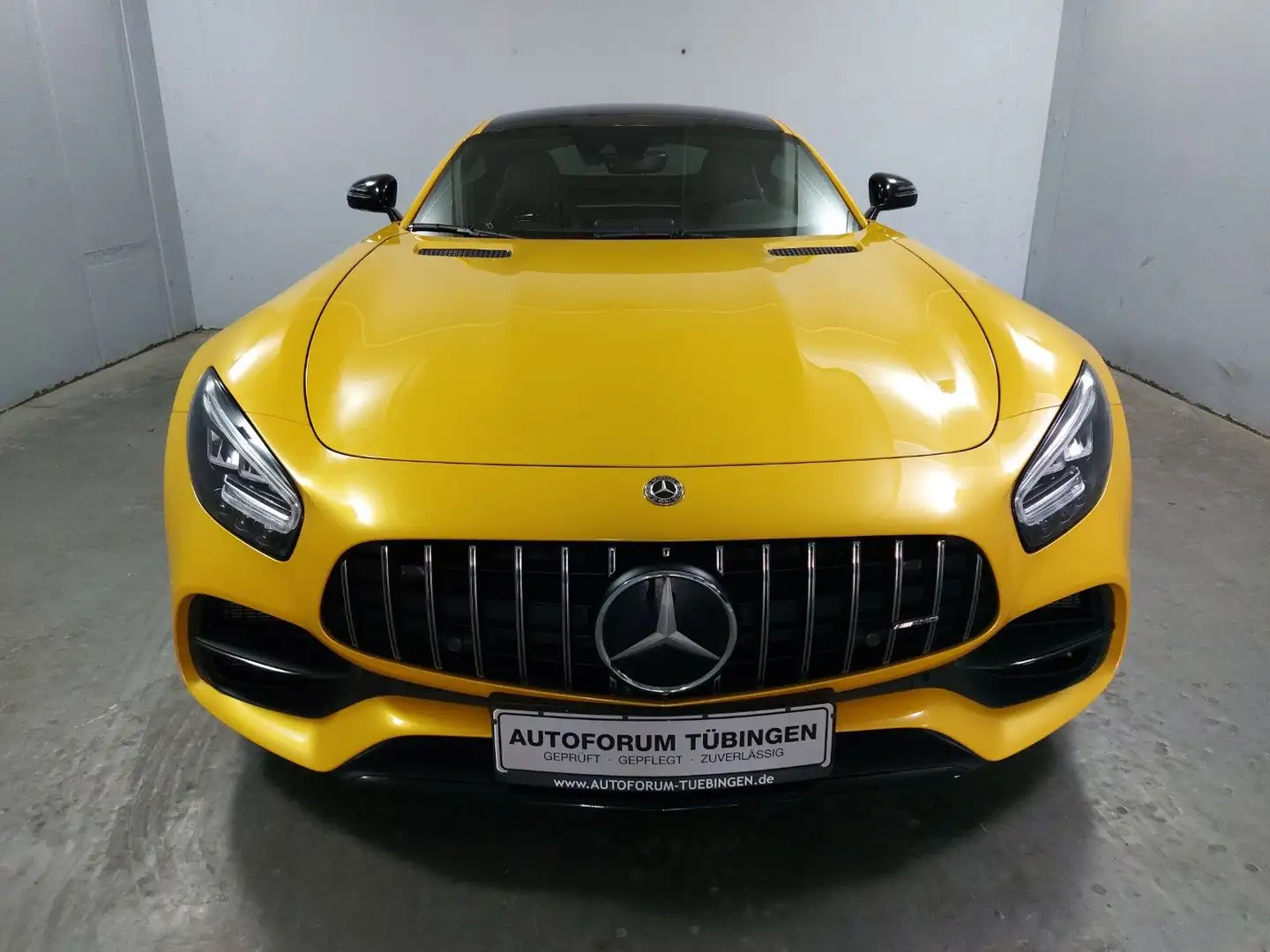 Mercedes-Benz AMG GT Coupe *Carbondach*Performance Sitze*VOLL* Żółty - 2