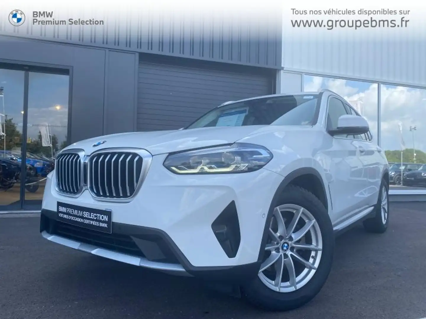 BMW X3 sDrive18d 150ch xLine Blanco - 1