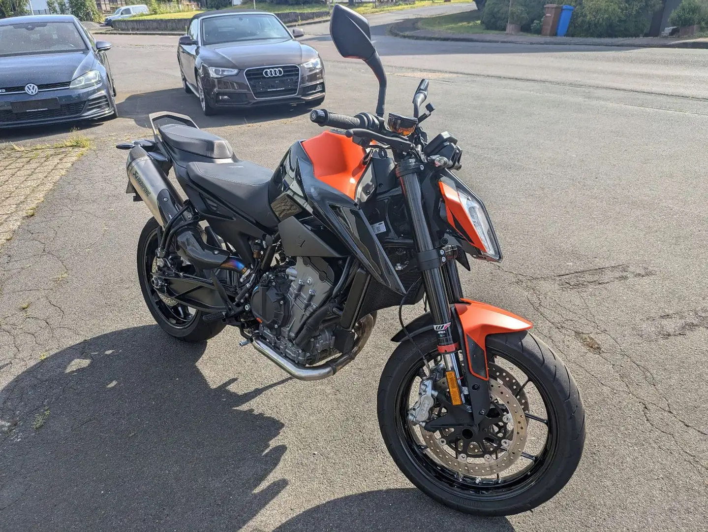 KTM 890 Duke Quick Akrapovic 1.Hand Unfallfrei Orange - 1