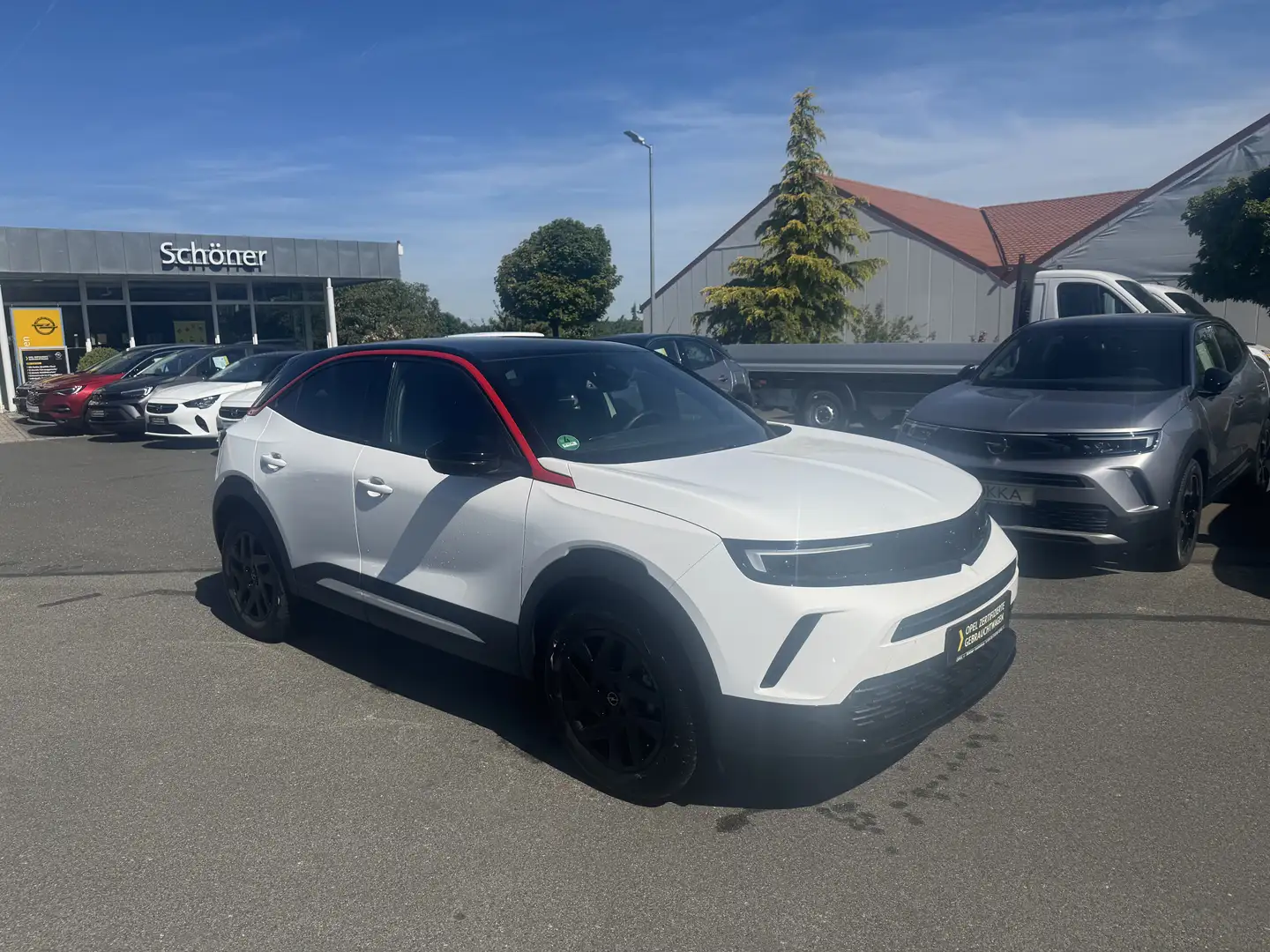 Opel Mokka GS Line Blanc - 2