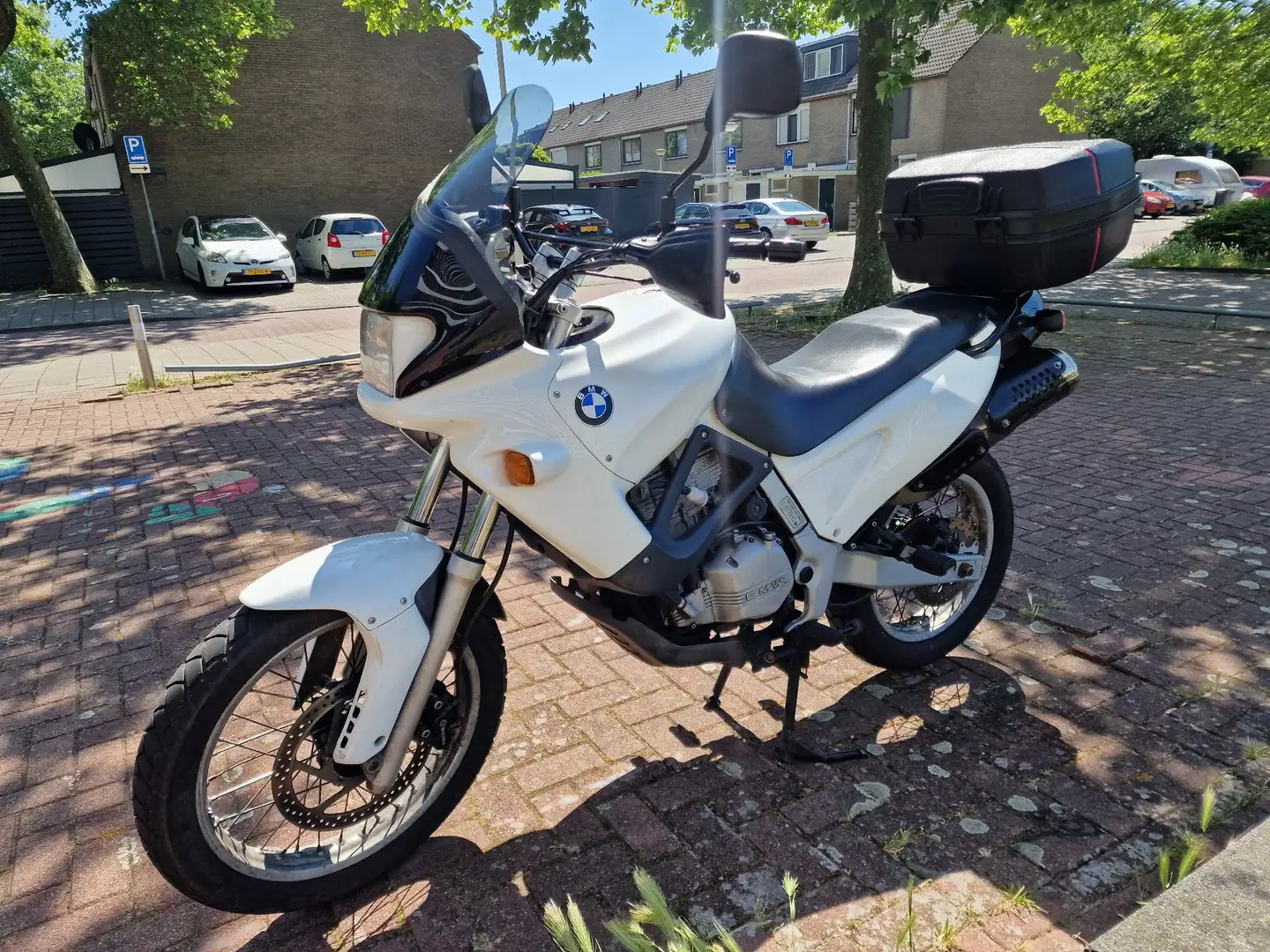 BMW F 650 Funduro White - 1