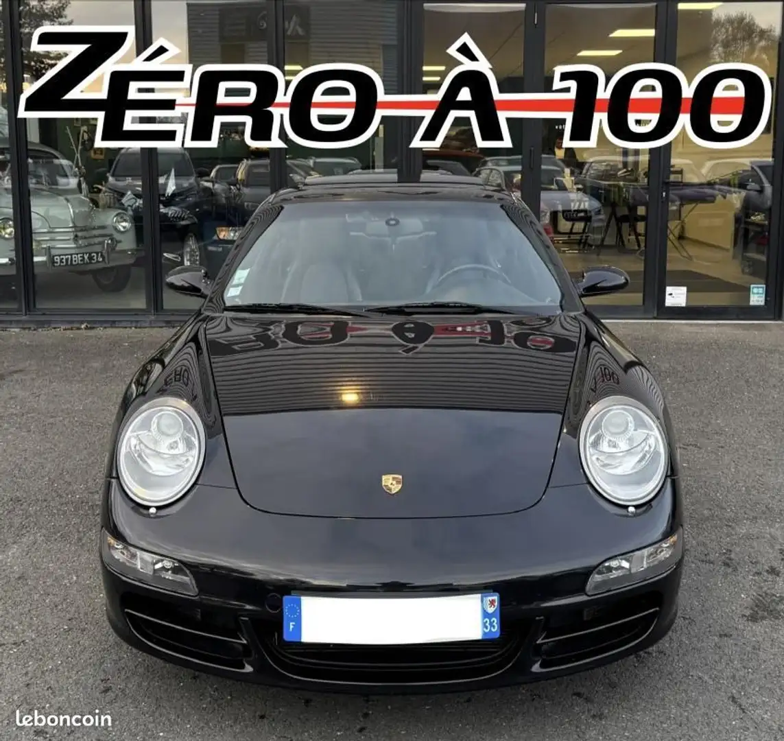 Porsche 997 Type 997 Phase 1 3.8 CARRERA 4S 355 cv Boîte auto TIPTRONIC TOIT OUVRANT Garantie 1... Schwarz - 2