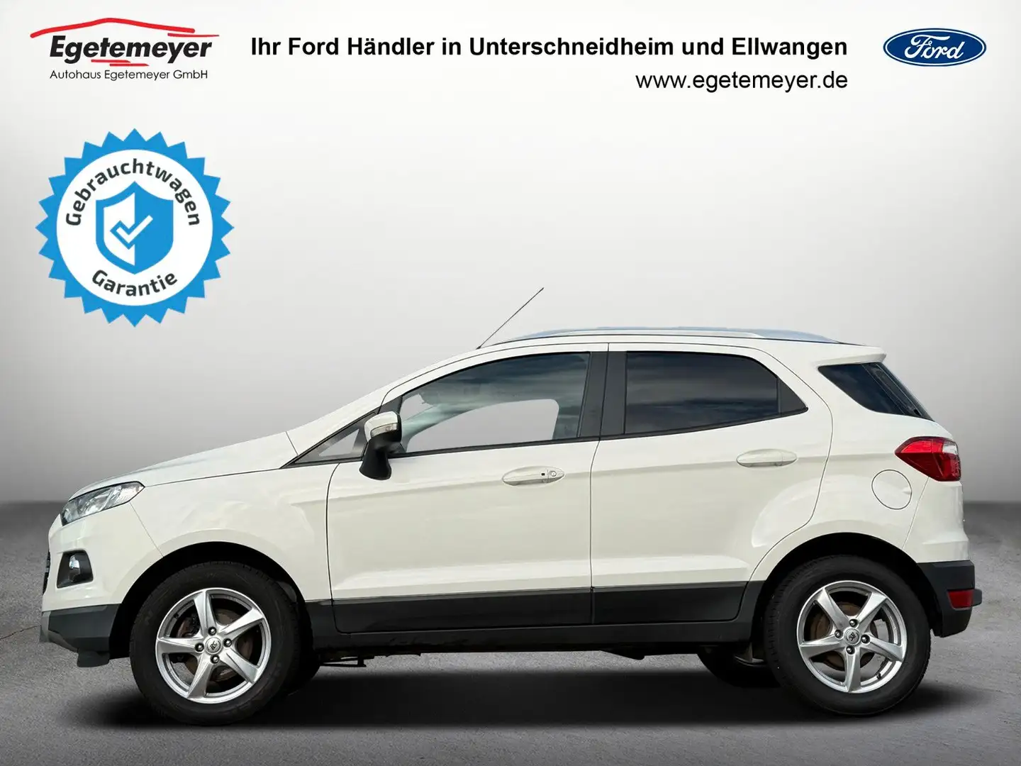 Ford EcoSport Titanium NAVI KLIMAAUTO SITZHEIZUNG Blanc - 2