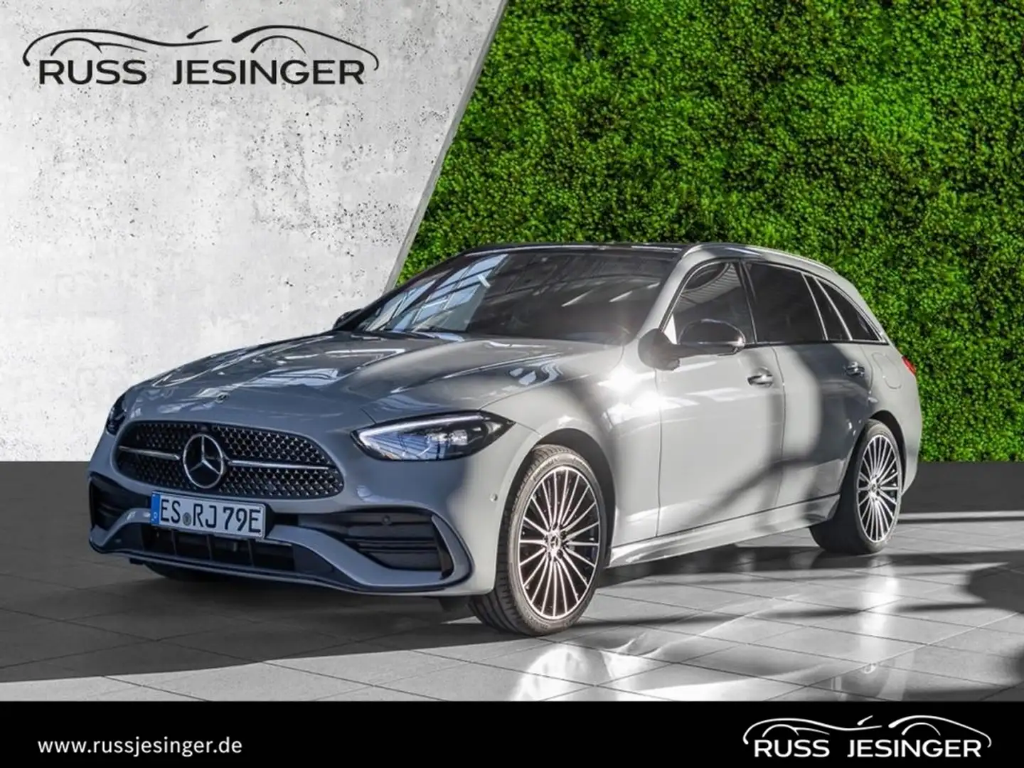 Mercedes-Benz C 300 e T AMG Line *AHK*Memo*Distr*HUD*Burm*KeyG Gris - 1