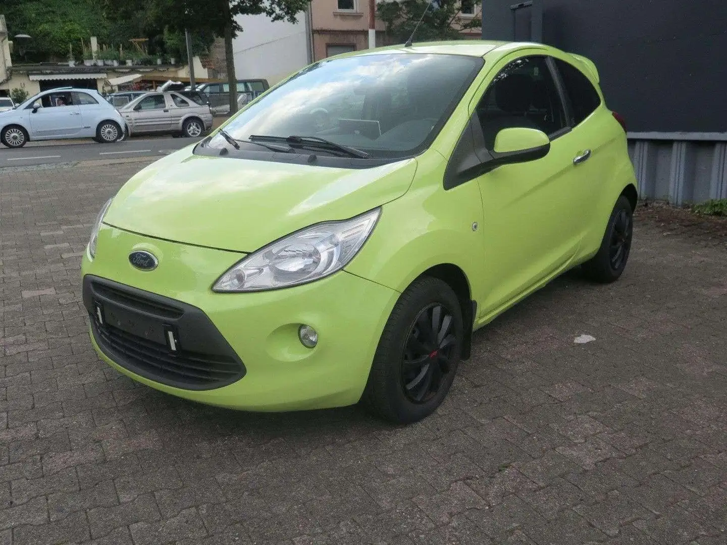 Ford Ka/Ka+ 1,2 Klima/el.Fenster/Service u.TüV 02/27, Grün - 2
