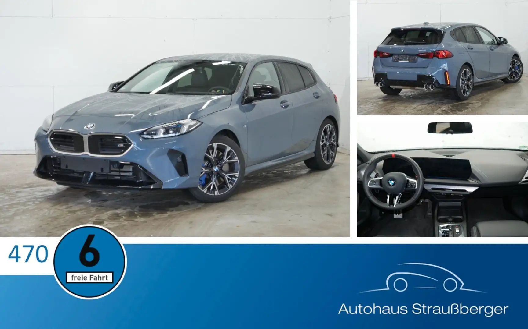 BMW 135 i Limousine xDrive LED 2-ZK SHZ RFK H/K Gris - 1