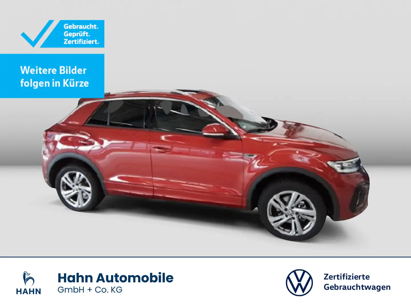 Volkswagen T-Roc 1.5TSI DSG R-Line Cam LED Navi Pano Standh Rot - 1
