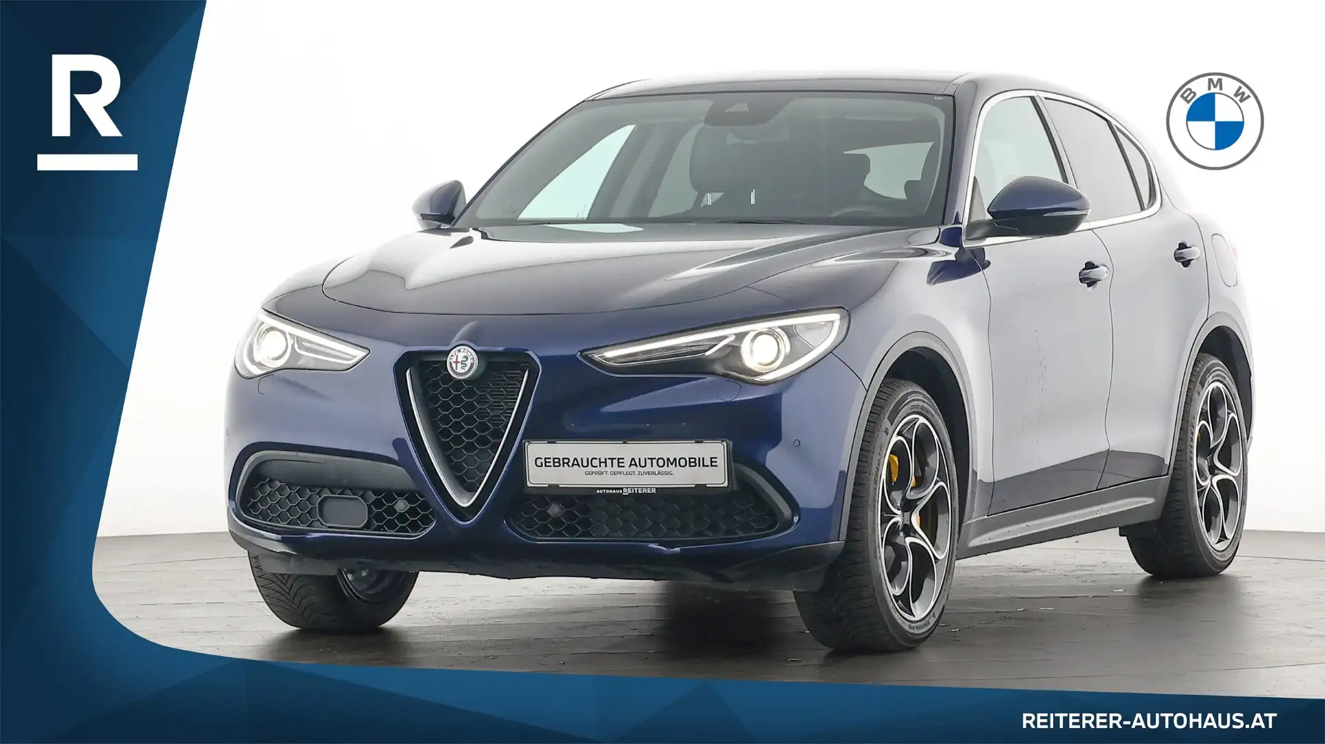 Alfa Romeo Stelvio Super 2,2 ATX AWD Blau - 1