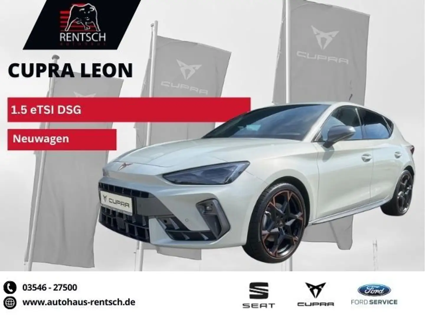 CUPRA Leon 1.5 eTSI DSG *KAMERA*LED*SHZ*SENNHEISER* Gris - 1