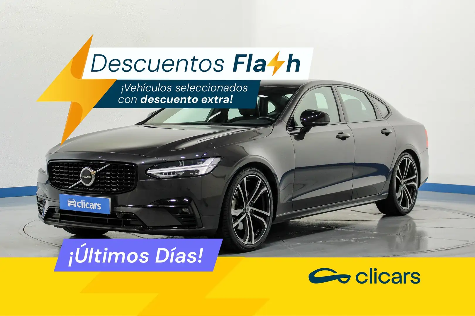 Volvo S90 B5 R-Design Aut. Gris - 1