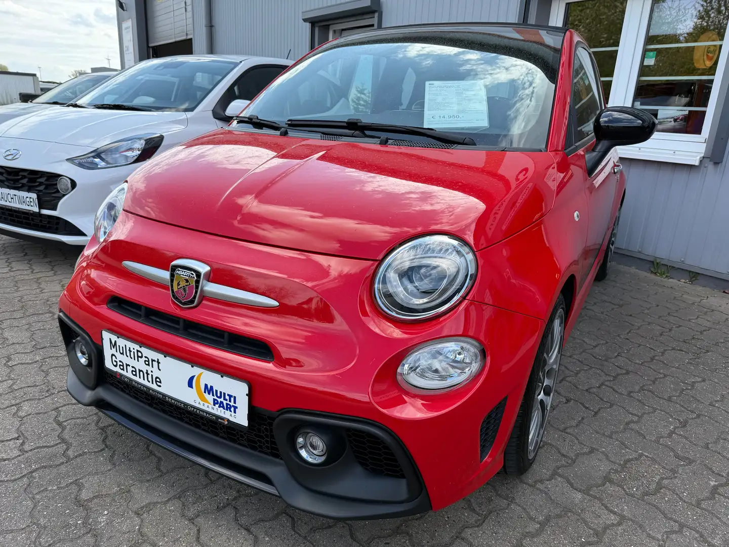 Abarth 500C 595 Cabrio TOP Zustand! NAVI, BEATS-Audio Red - 2