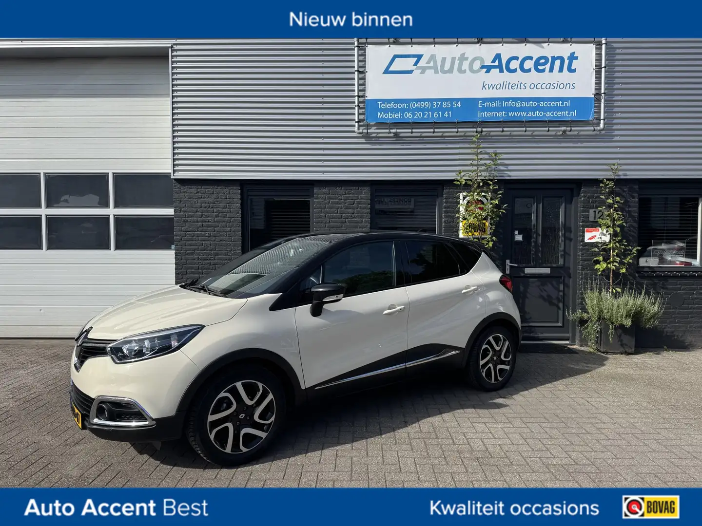 Renault Captur 0.9 TCe Dynamique Camera/Navi/Trekhaak... Wit - 1
