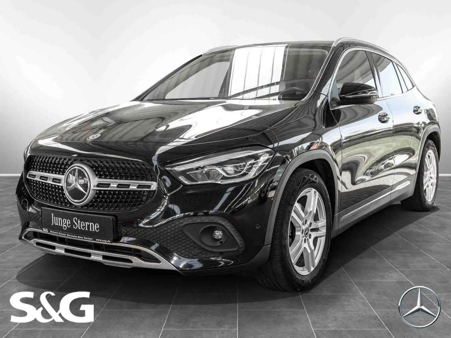 Mercedes-Benz GLA 200 d Progressive Totwink+MBUX+LED+18+RüKam Zwart - 1