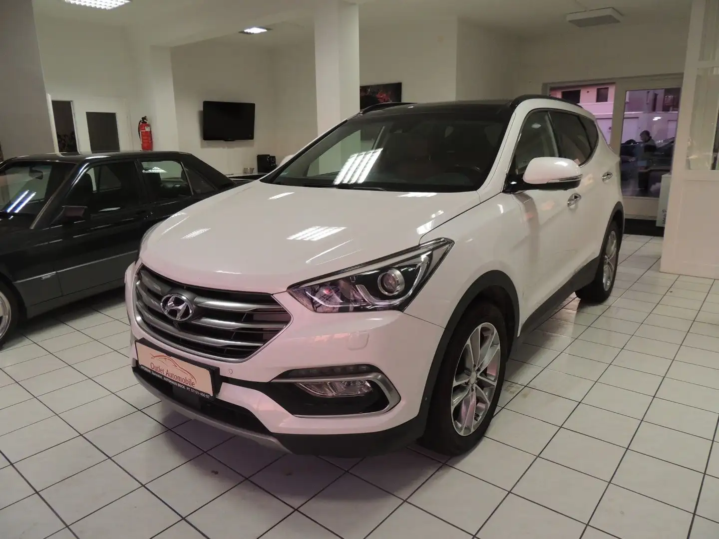 Hyundai SANTA FE Premium 4WD*Navi*Xenon*Pano*Leder Blanc - 1