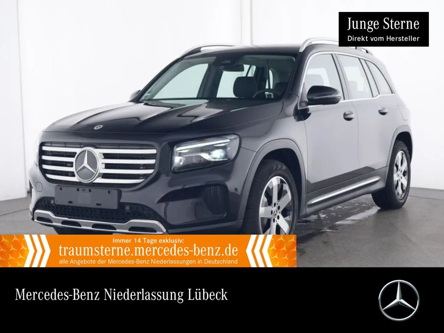 Mercedes-Benz GLB 200 PROGRESSIVE+AHK+MULTIBEAM+KAMERA+7G Zwart - 1