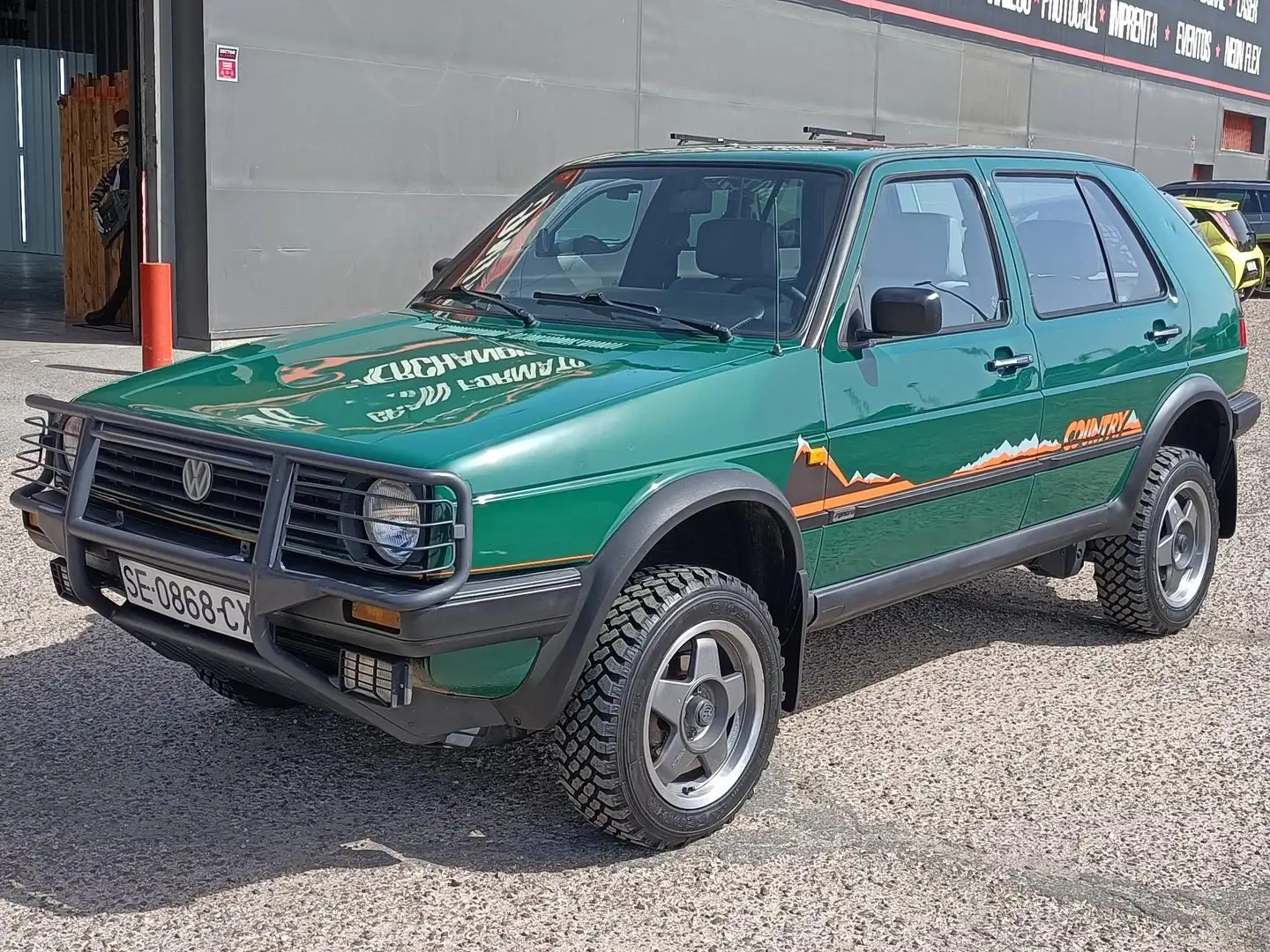 Volkswagen Golf Golf 1.8 CL Syncro Verde - 2