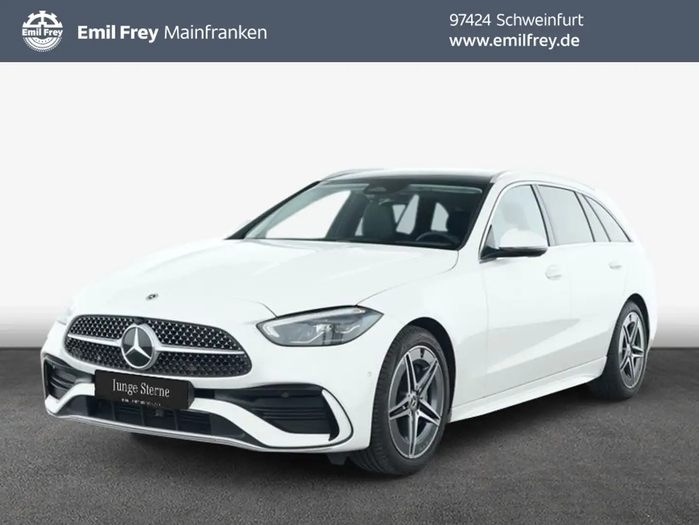 Mercedes-Benz C 200 C-Klasse Weiß - 1