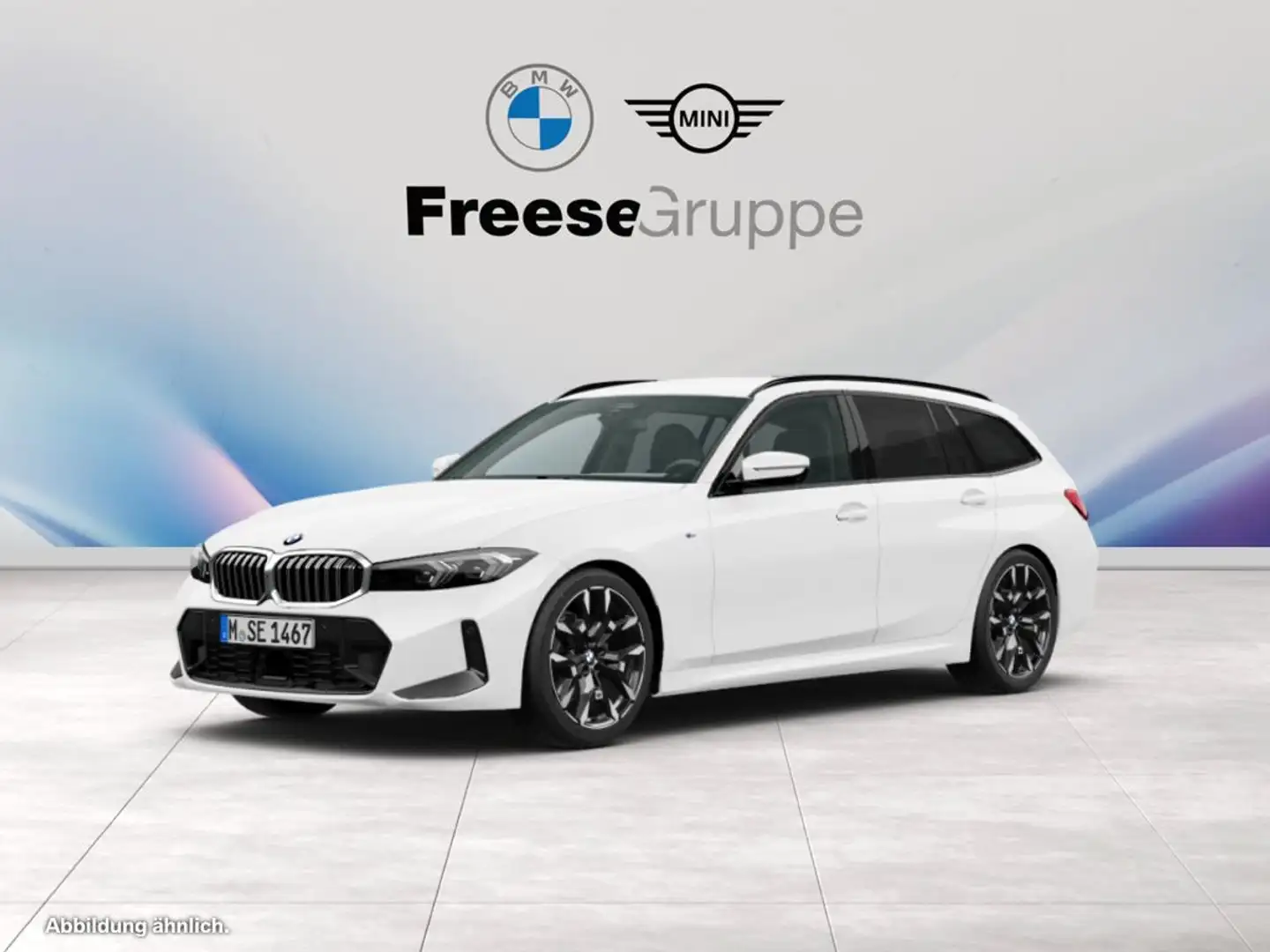 BMW 320 d AHK 360° HEAD-UP RFK HIFI LENKRADHZ LORDOSE Blanco - 1