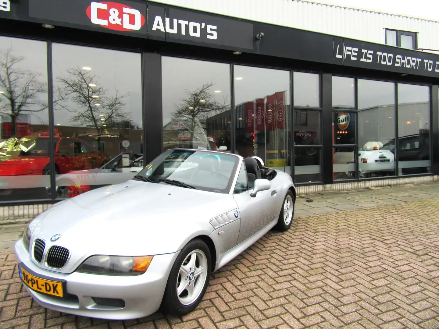 BMW Z3 Roadster 1.9 AUTOMAAT HARDTOP LEDER 1997 IZGST Grau - 2
