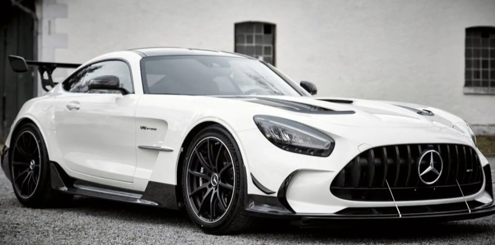 Mercedes-Benz AMG GT Coupé Black Series White - 2