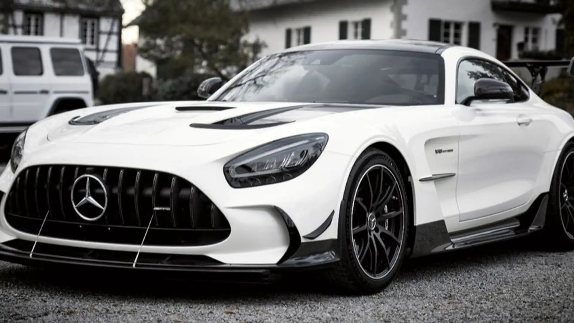 Mercedes-Benz AMG GT Coupé Black Series Bílá - 1