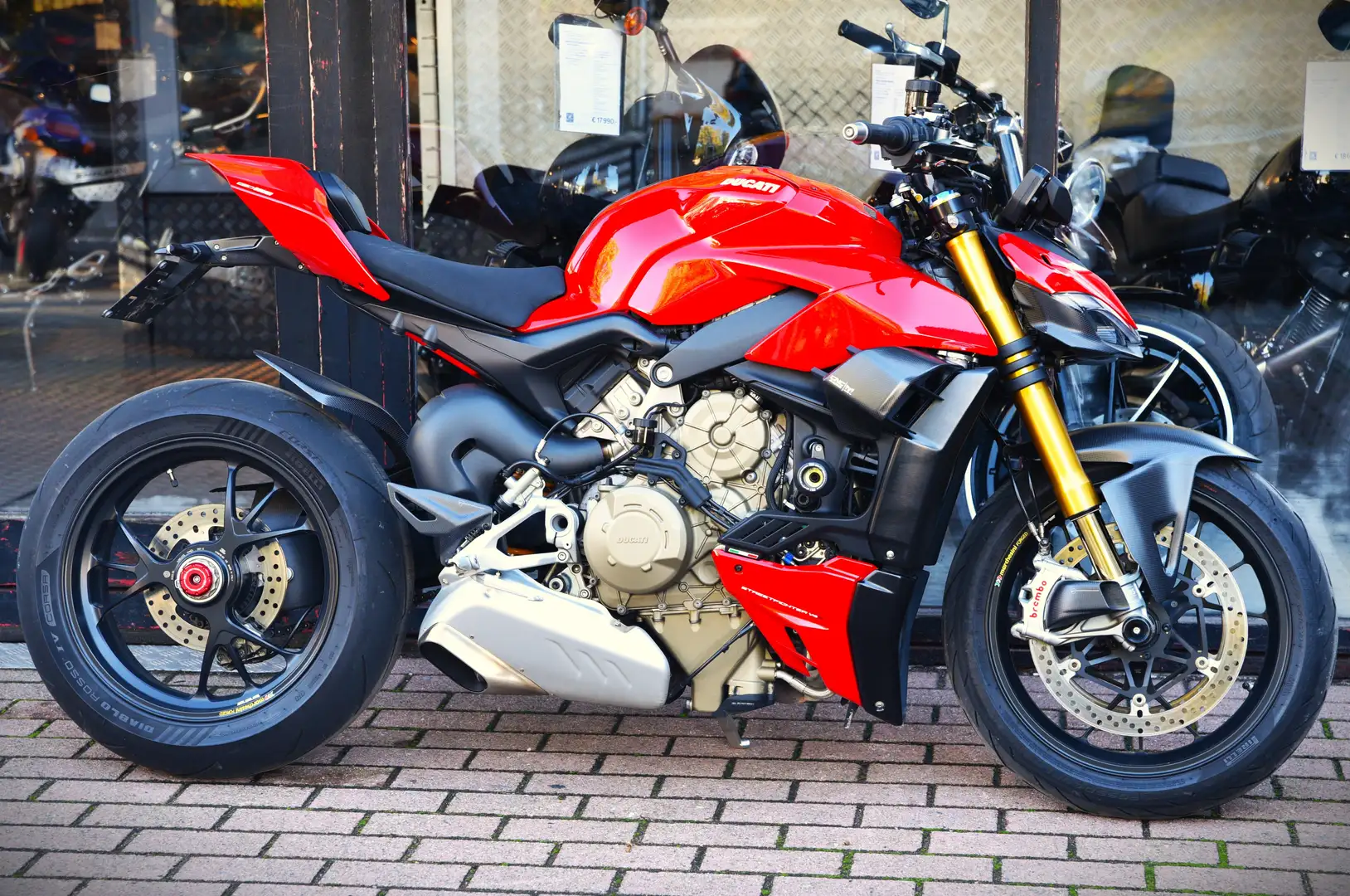 Ducati Streetfighter V4S (TVAC) ***MOTO VERTE*** Rood - 2