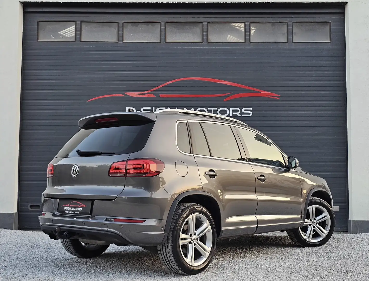 Volkswagen Tiguan 1.4 TSI DSG (150ch) R-LINE 2016 114.700km FACELIFT Gris - 2