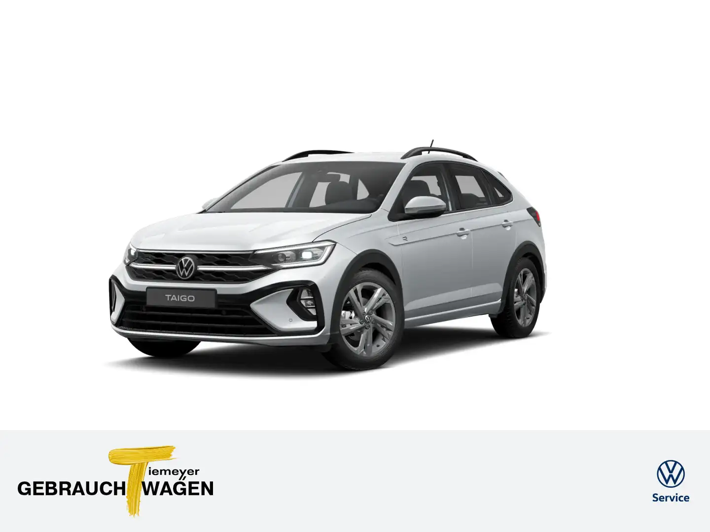 Volkswagen Taigo 1.5 TSI DSG R-LINE MATRIX NAVI ACC APP-CON Silber - 1