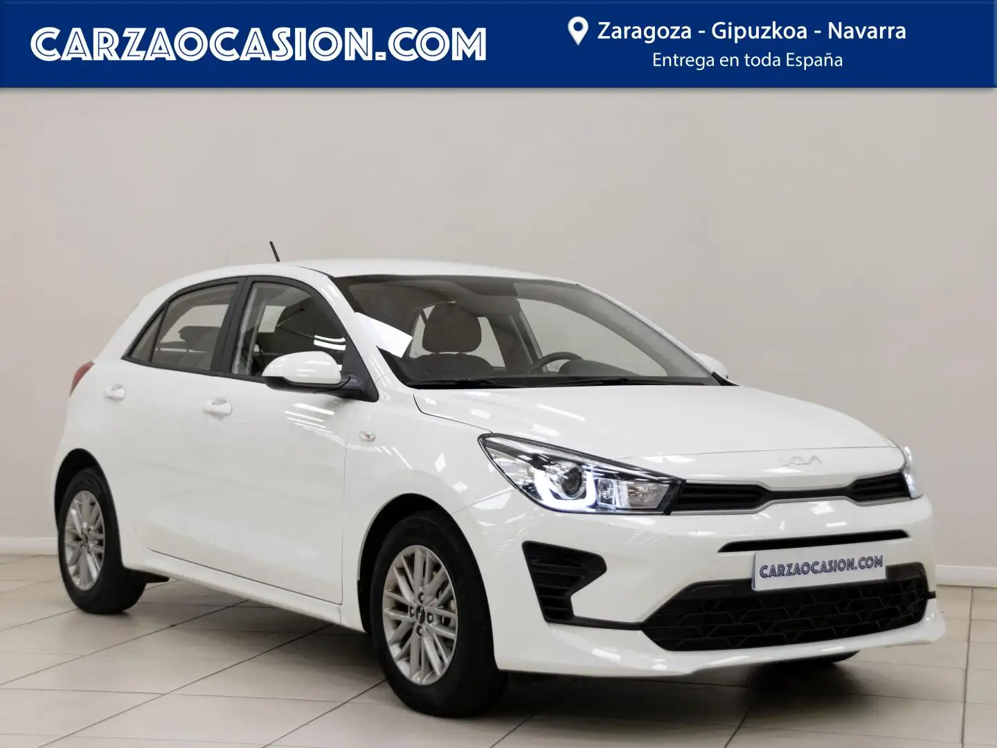 Kia Rio 1.2 DPi Concept 84 Blanc - 1