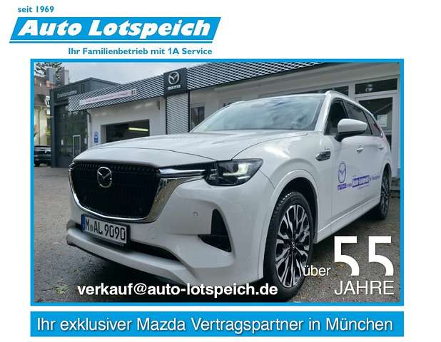 Imagine Mazda CX-80 3.3L e-SKYACTIV D 254ps 360°Kamera, Leder Schwarz,