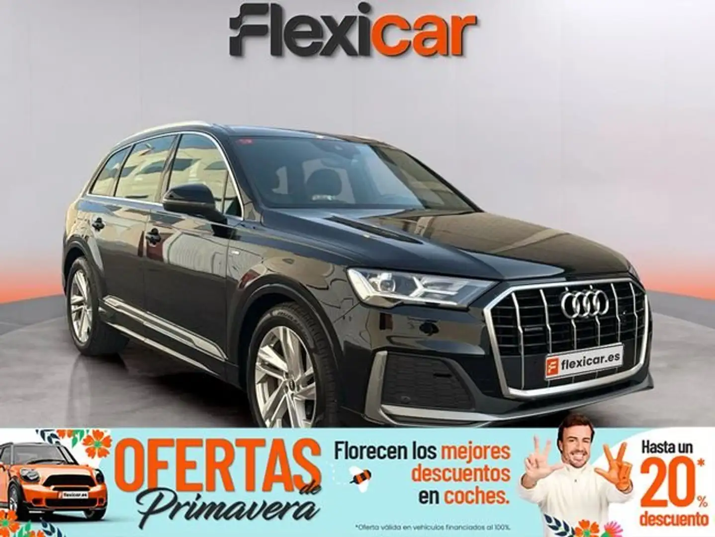 Audi Q7 S line 45 TDI 170kW (232CV) quat. tip. Schwarz - 1