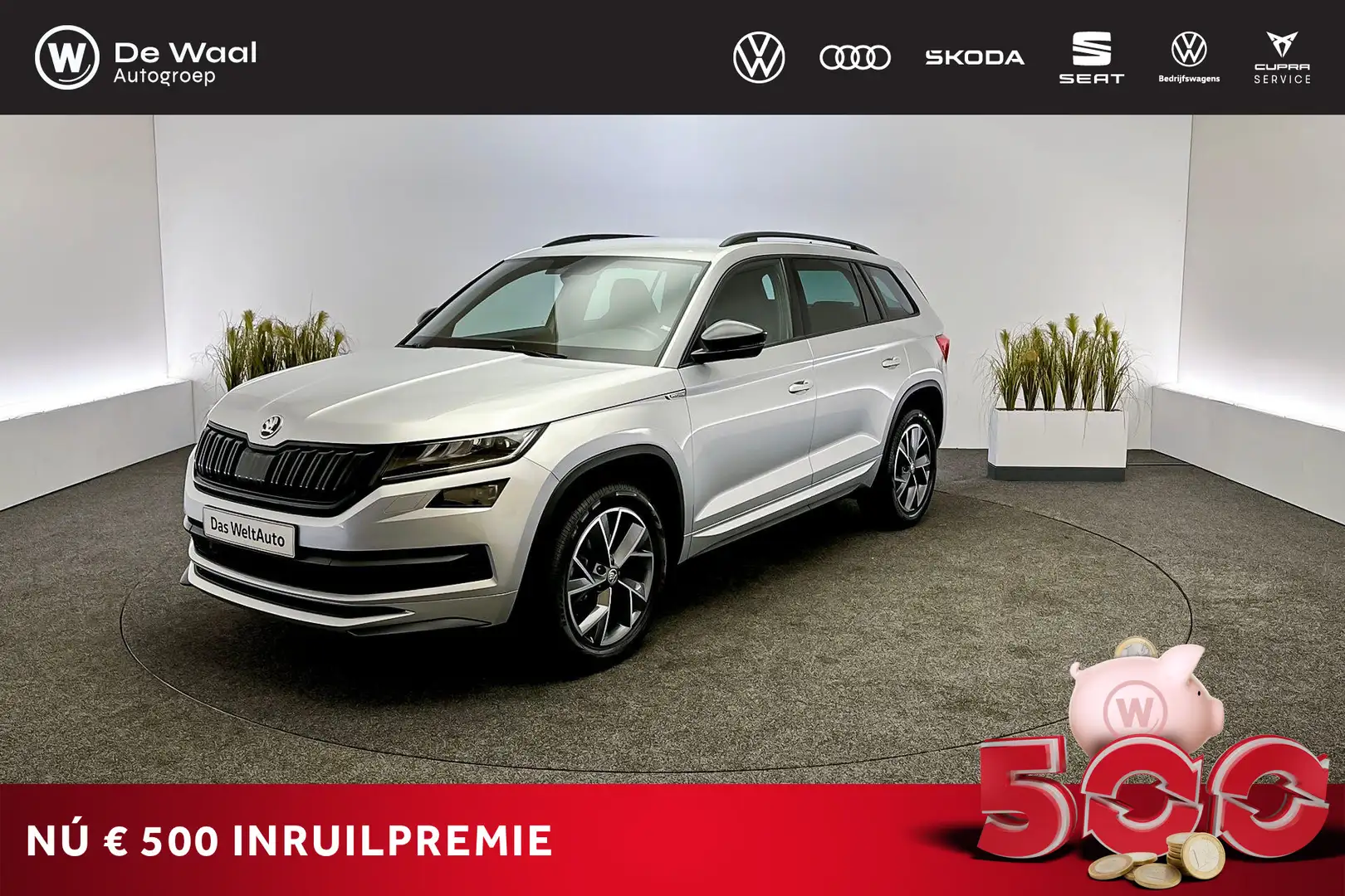 Skoda Kodiaq 1.5 TSI 150pk DSG Sportline Business | Elektr. Ver - 1