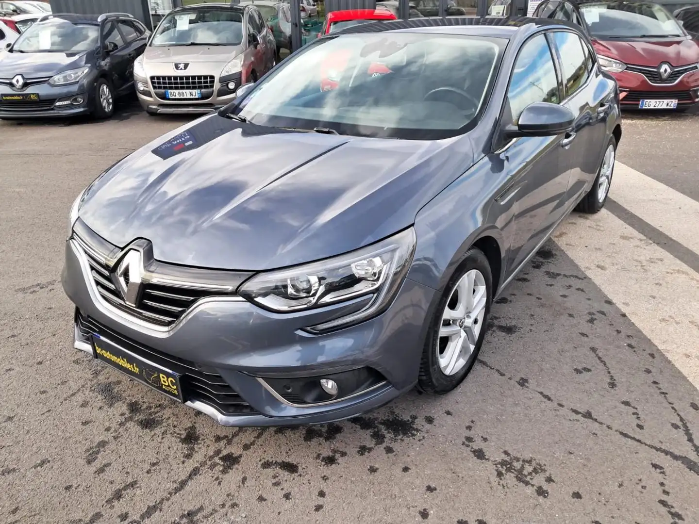 Renault Megane Mégane 1.2 Energy TCe - 100  IV BERLINE Life PHASE 1 Gris - 2