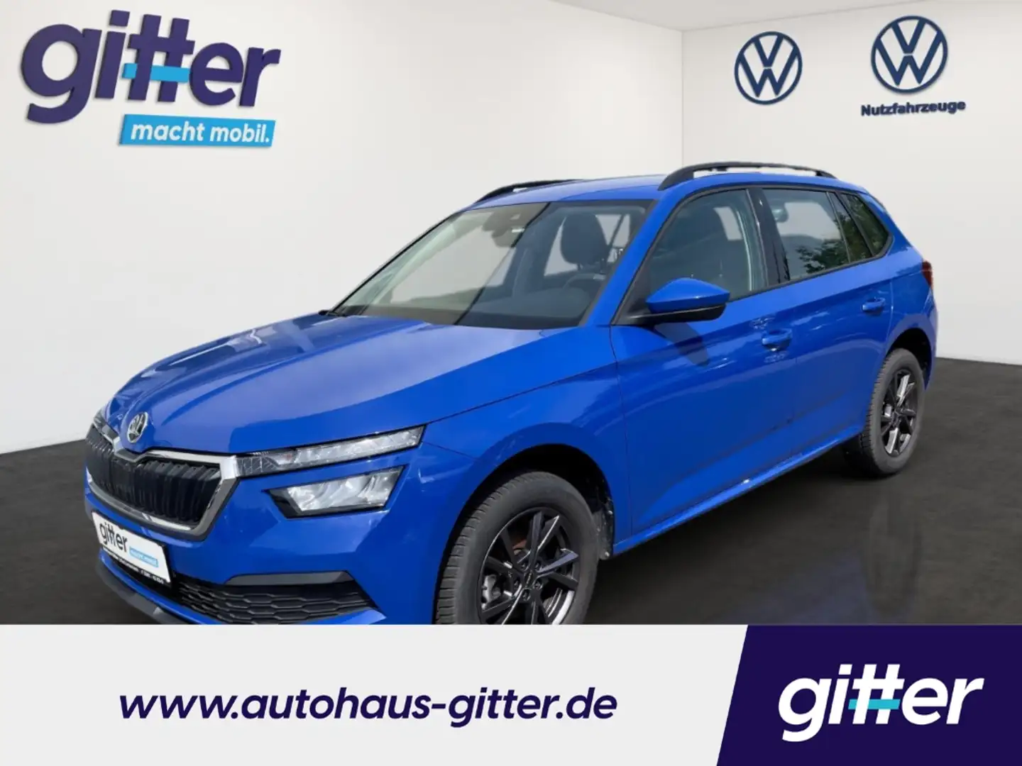 Skoda Kamiq Active 1.0 TSI EU6d Soundsystem LED Sperrdiff. App Blau - 1