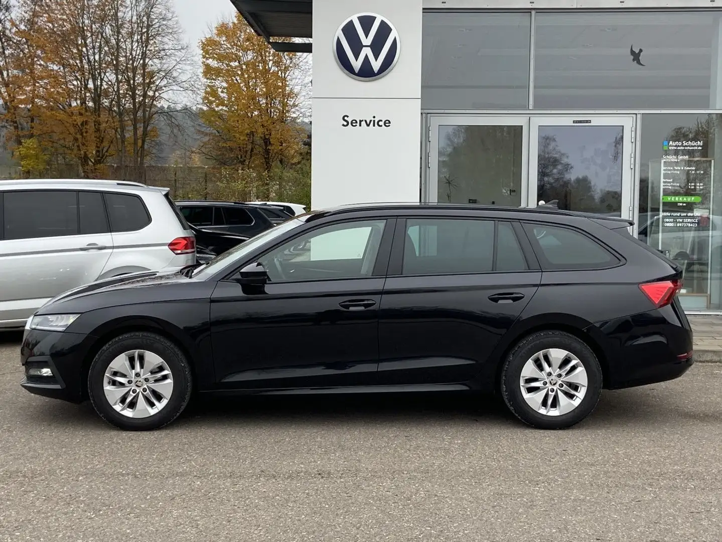 Skoda Octavia Combi 2.0 TDI DSG AHK+NAVI-COLUMBUS+LED+ Schwarz - 2