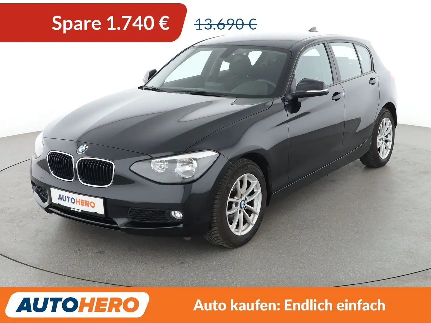 BMW 116 116i *LIM*PDC*SHZ*KLIMA*GARANTIE* Noir - 1