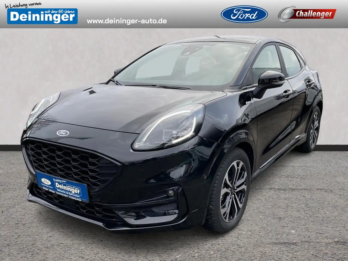 Ford Puma 1.0 l EcoBoost Hybrid (MHEV) ST-Line Autom. NAVI/D Noir - 1