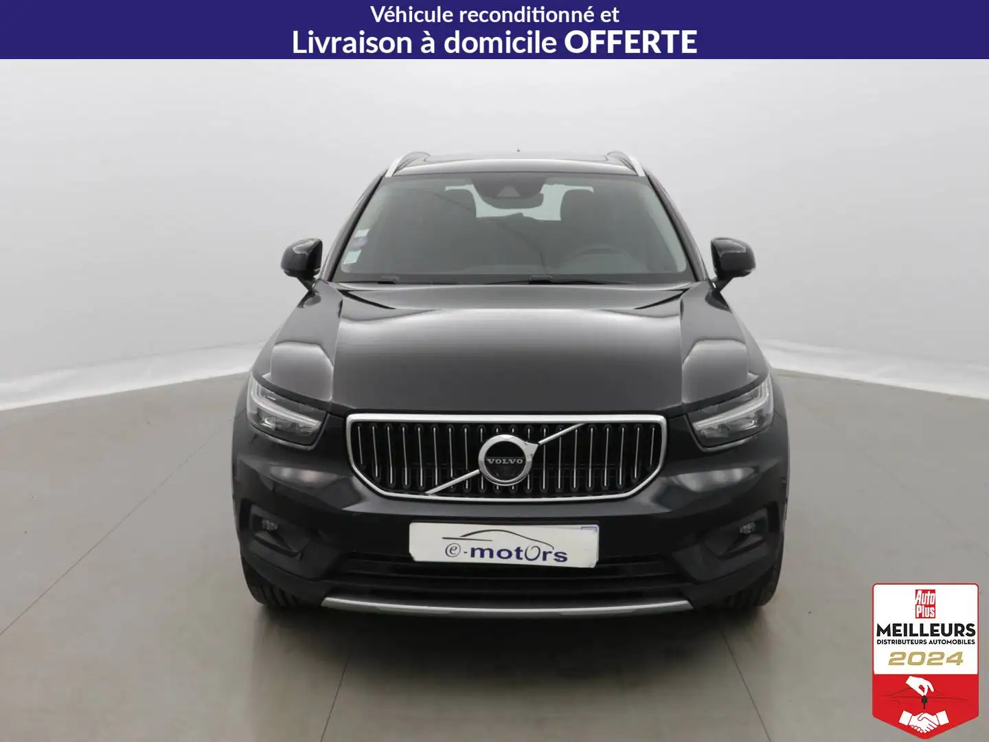 Volvo XC40 T5 Twin Engine 180+82 DCT7 Momentum +Toit +GPS Noir - 2