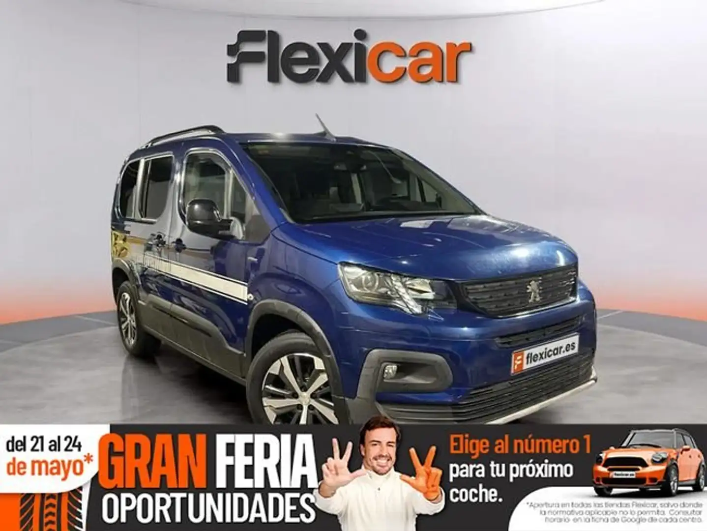 Peugeot Rifter 1.5BlueHDi S&S Long GT Line EAT8 130 Azul - 1