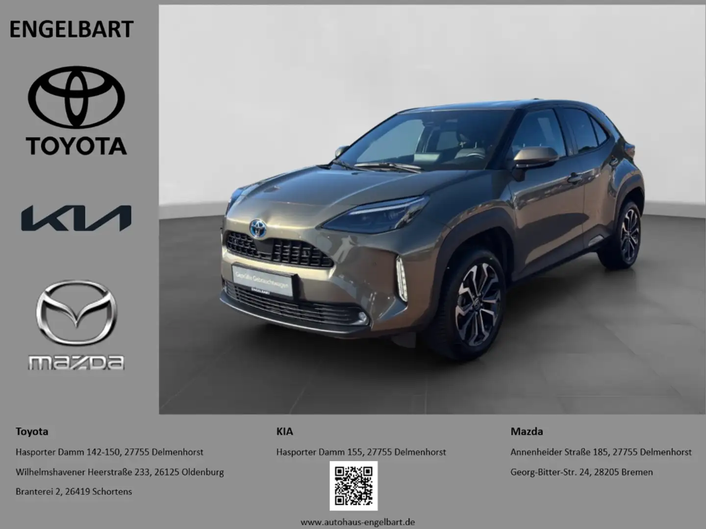 Toyota Yaris Cross Hybrid Team D Navi Kamera LED Apple CarPlay Bronze - 1
